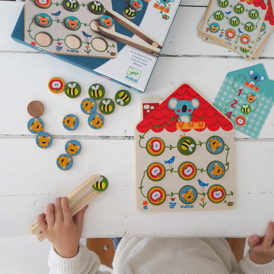 Djeco Pinstou Counting Game