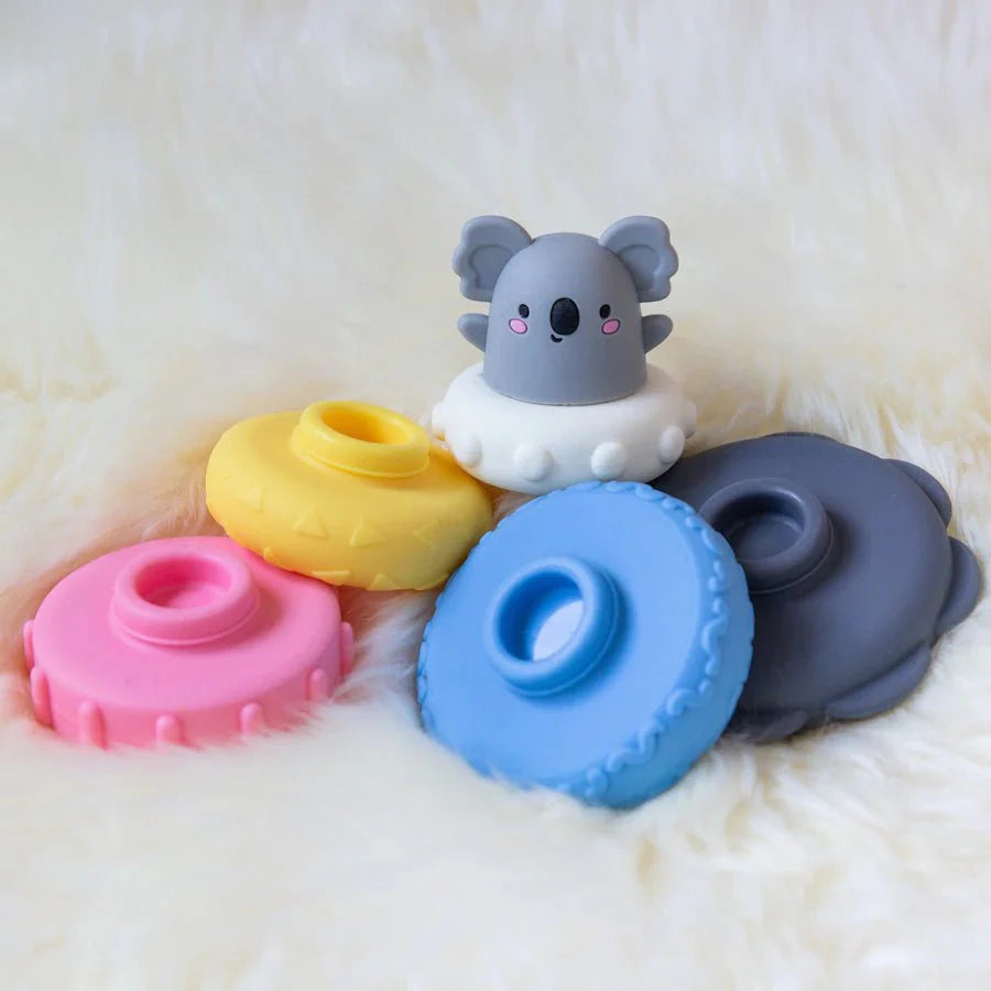 Tiger Tribe Silicone Stacker - Koala