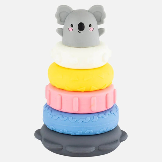 Tiger Tribe Silicone Stacker - Koala