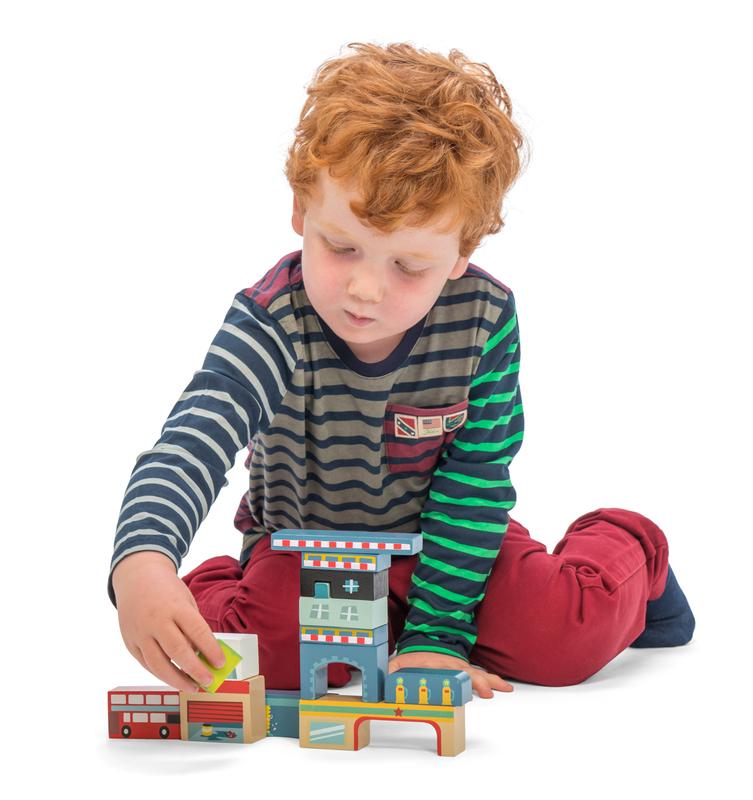 Le Toy Van Timber Town Wooden Blocks