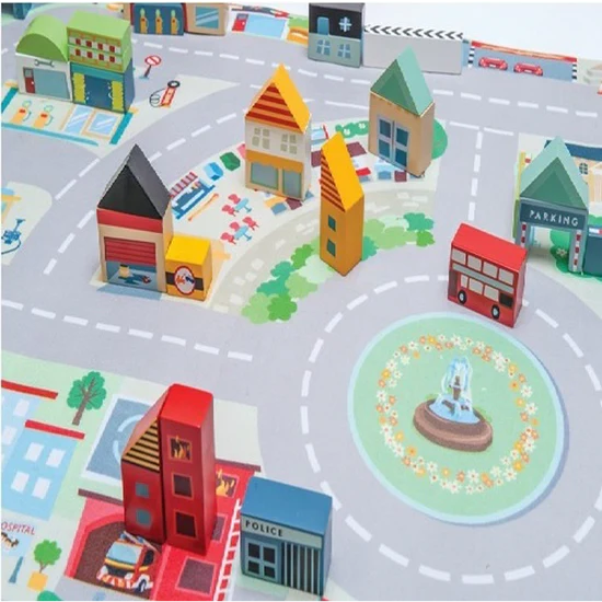 Le Toy Van Timber Town Wooden Blocks