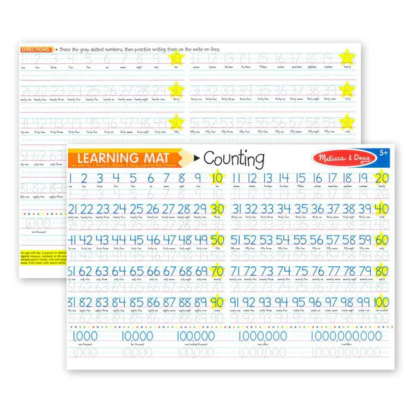 Melissa & Doug Learning Mats - Various Designs