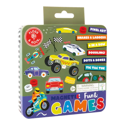 Floss & Rock Magnetic Fun & Games Tin - Various Designs