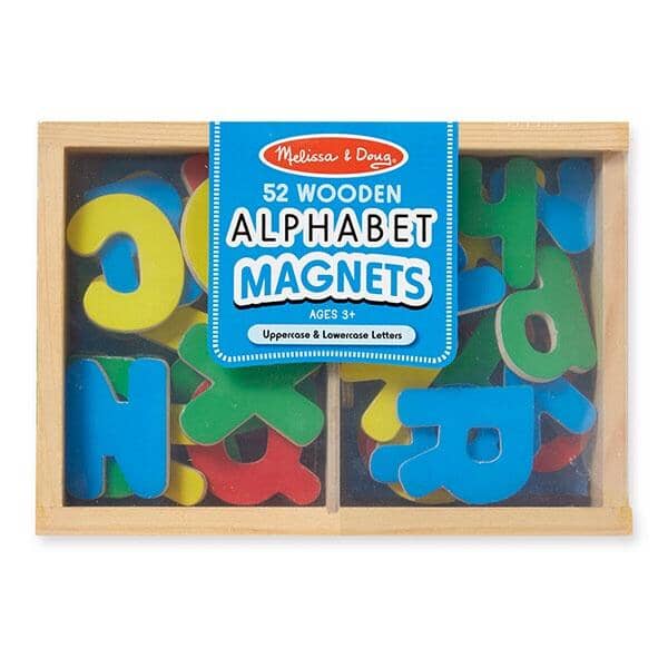 Melissa and Doug | Magnetic Wooden Alphabet