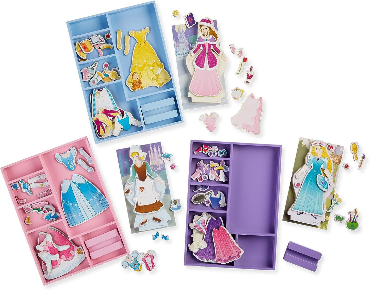 Melissa & Doug Disney Magnetic Dress Up - Various Characters