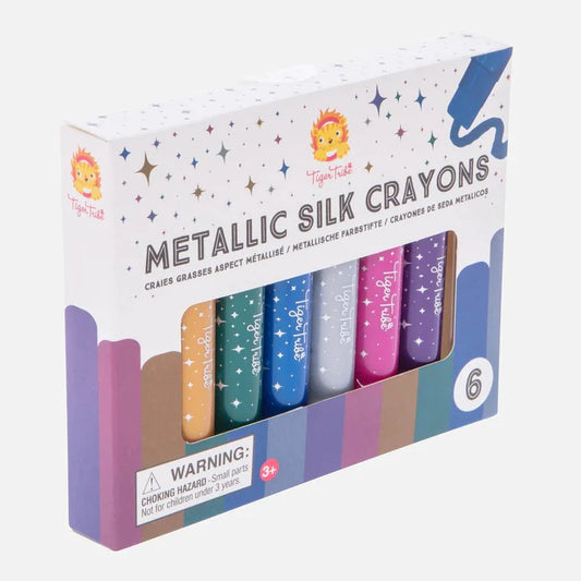 Tiger Tribe Metallic Silk Crayons
