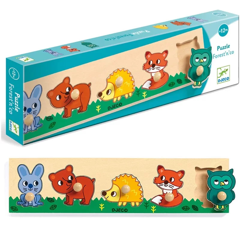 Djeco Peg Puzzles - Various Designs