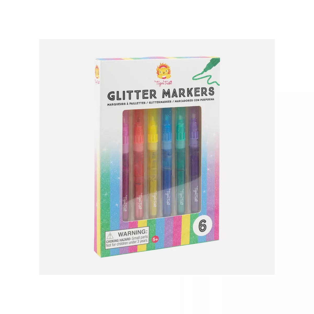 Tiger Tribe Glitter Markers