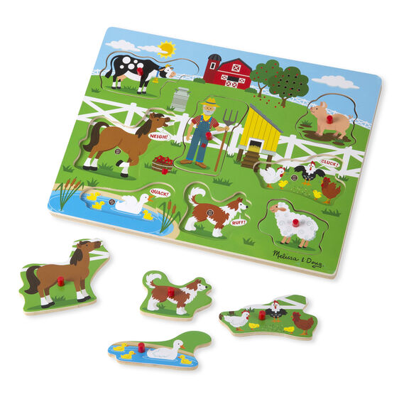 Melissa & Doug Sound Puzzles - Various Designs
