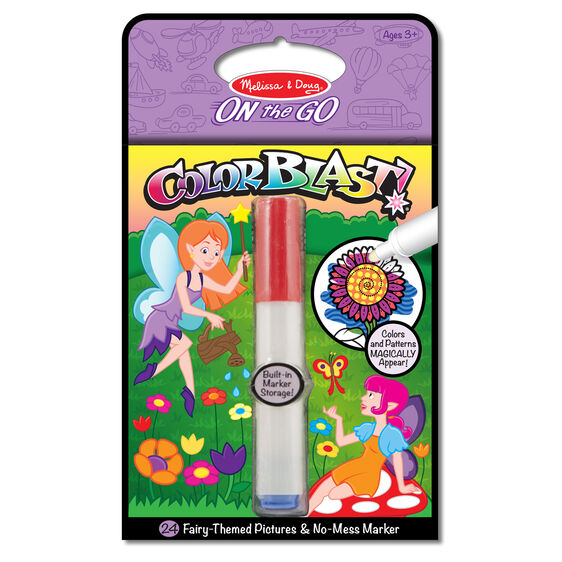 Melissa & Doug On The Go Colour Blast No-Mess Colouring Pad