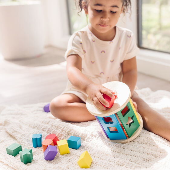Melissa & Doug Shape Sorting Drum