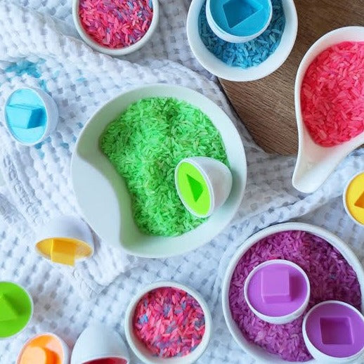 Colour & Shape Matching Eggs