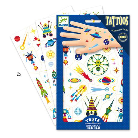 Djeco Tattoos - Various Designs