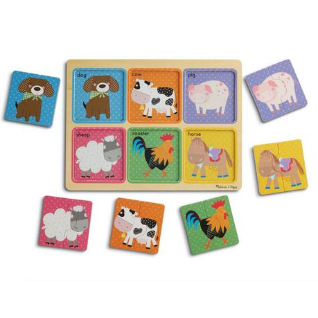 Melissa and Doug Natural Play Farm Friends