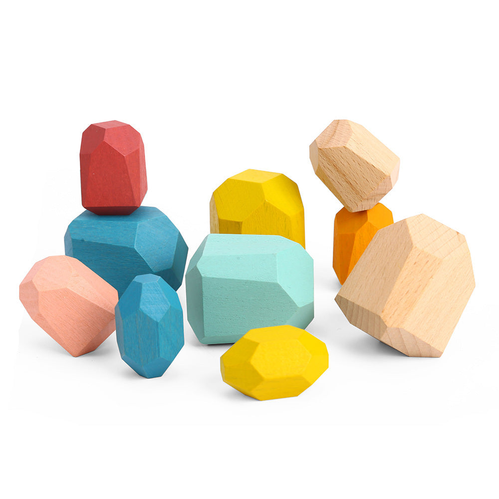TookyToy – Wooden Stacking Stones