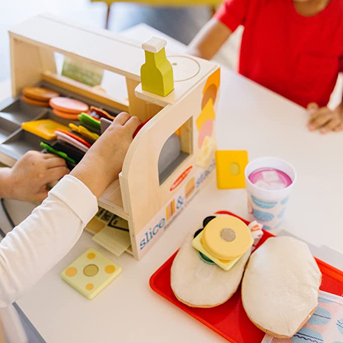 Melissa & Doug Slice & Stack Sandwich Counter