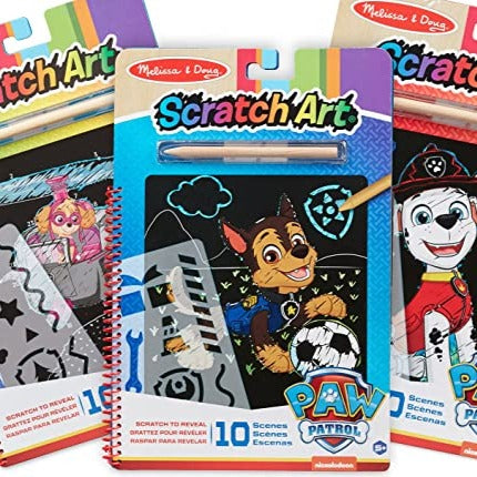 Melissa & Doug Paw Patrol Scratch Art Pad