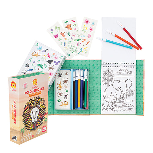 Tiger Tribe Colouring Sets