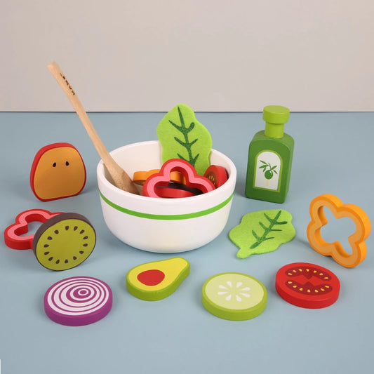 Wooden Salad Set