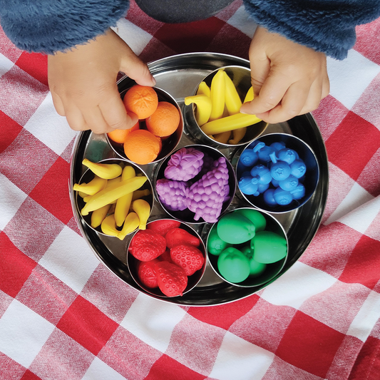 EDX Fruit Counters (48 pieces with tweezer)