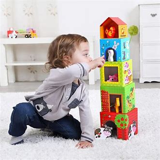 Tooky Toy Nesting Boxes with Farm Animals