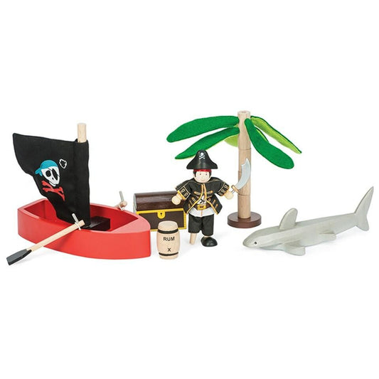 Le Toy Van Wooden Pirate Adventure Set